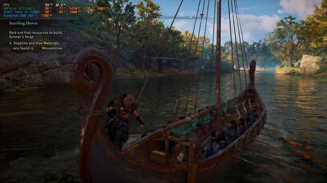 Assassin's Creed: Valhalla - GeForce GTX 1660 Ti Gameplay смотреть онлайн