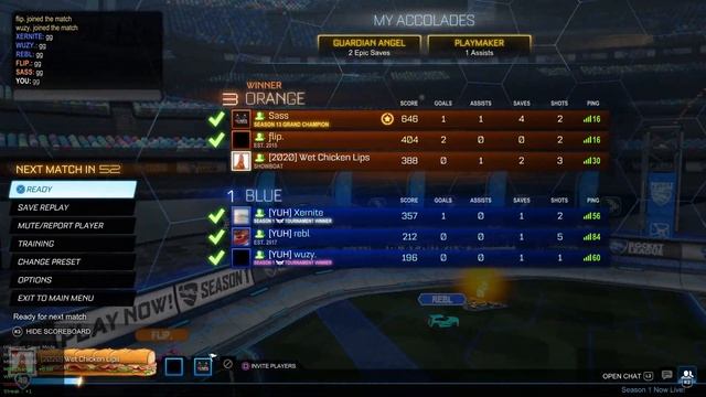 RLCS X "The Grid" Qualifiers with 9 Lives (Sass and flip.) смотреть онлайн