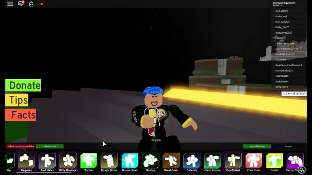 My roblox avatar with emotes Emote Dances (ROBLOX) смотреть онлайн