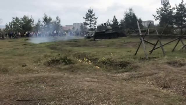 Реконструкция боя в честь 75-летия Победы в Чите смотреть онлайн