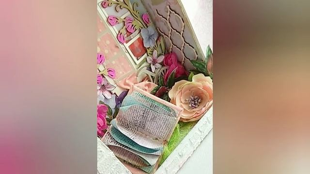 Shadow box "Эти чудесные моменты"/Скрапбукинг. смотреть онлайн