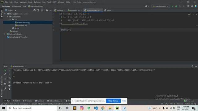 Day 6 - Python Collections-List-Part 1 - Python Free Training | She Coder смотреть онлайн