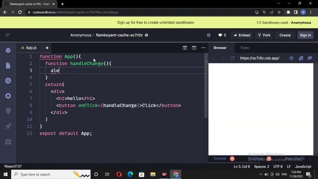 #7 Event Handling In React Js(Hindi) | Event Handling Without Arguments In React Js 2022 | Part-1 смотреть онлайн