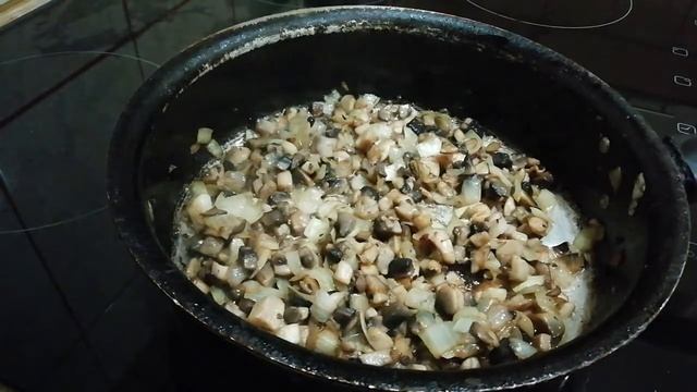 Картофельные лодочки с грибами и сыром! смотреть онлайн