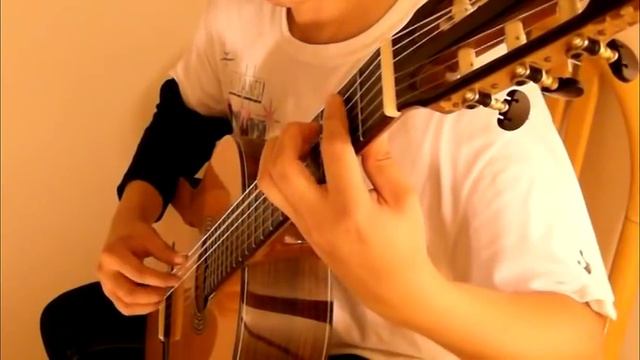 Rode NT4 + ZOOM H1 + Samsung TL350/WB2000, classical guitar solo music смотреть онлайн
