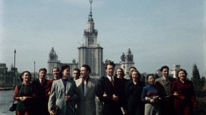 Ленинские горы. Песня в исполнении Ивана Бугаева ? Киноконцерт 1952 года