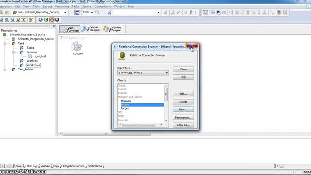 Informatica mapping,session and workflow creation смотреть онлайн