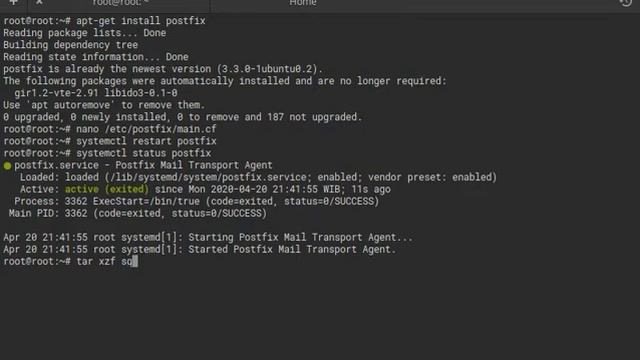 Membuat Mail Server Postfix dan webmail Squirrel mail menggunakan Elementary (Ubuntu OS based) смотреть онлайн