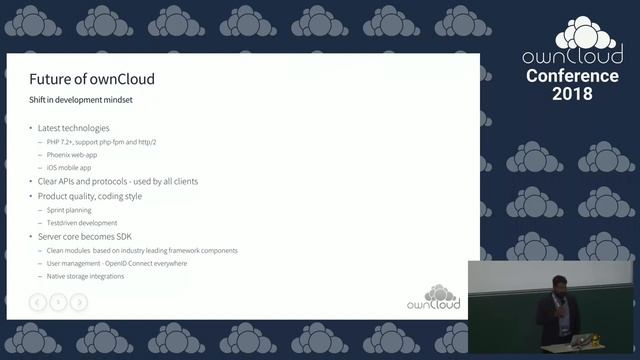 The strategic approach to the future of ownCloud - ownCloud conference 2018 смотреть онлайн