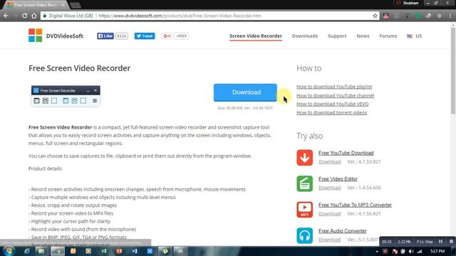 Screen Recorder with Audio in Windows 7,8,10 Free смотреть онлайн