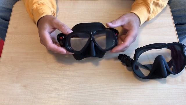 Обзор маски  SCORPENA Q + и -, Marlin FRAMELESS Excel