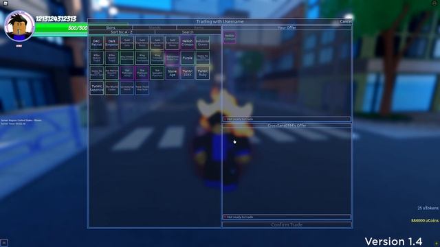 Roblox AUT trading my hellish kc for... смотреть онлайн