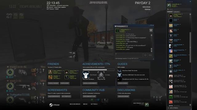 Payday 2 - Soundboard trolling low levels + bain chatter mod смотреть онлайн