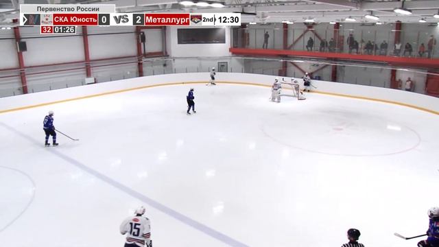 СКА Юность 2005 - Металлург Магнитогорск 2005. Первенство России. 19.09.2021 смотреть онлайн