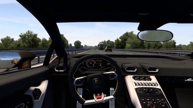 Lamborghini Huracan LP580-2 2017 v1.5 для ETS 2 и ATS (1.45х - 1.46.x) Обзор мода смотреть онлайн