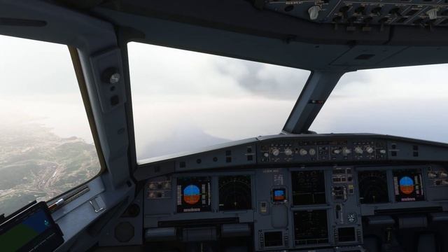 Снижение с эшелона и посадка в аэропорту Зонгулдак, Турция на Airbus A320 Neo. [Zonguldak, Turkey] смотреть онлайн