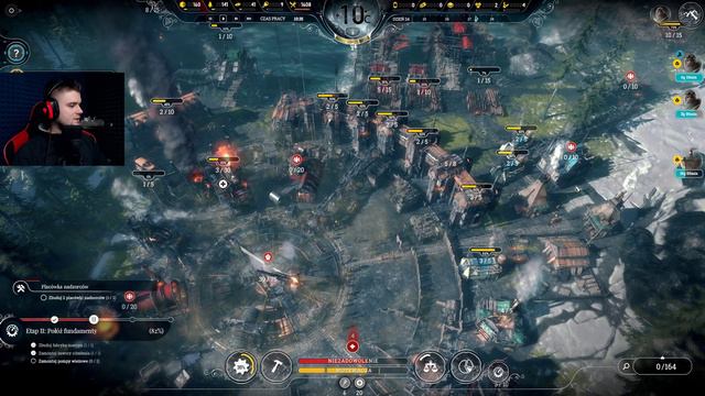 WYPADEK NA PLACU BUDOWY - ROBOTNICY UMIERAJĄ | Frostpunk: Ostatnia Jesień [#8] | BLADII смотреть онлайн