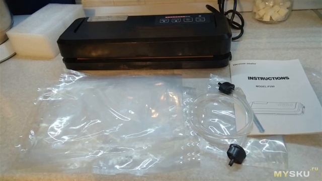 New ShineYe P290, вакуумный пищевой упаковщик. Гладкие пакеты, авт.запаивание, встроенна... | #Обзо смотреть онлайн