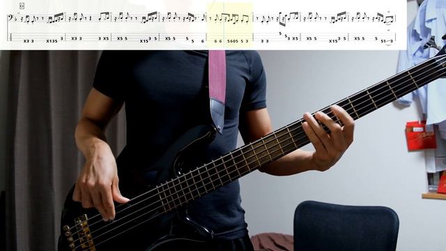 Nile Rodgers, Chic - Back In The Old School【Bass Cover + TAB】 смотреть онлайн
