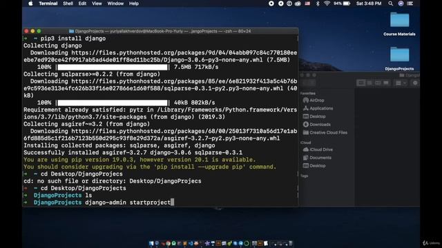 Django Уроки Для Начинающих | Урок №1 | Установка Django | Программирование Азы смотреть онлайн