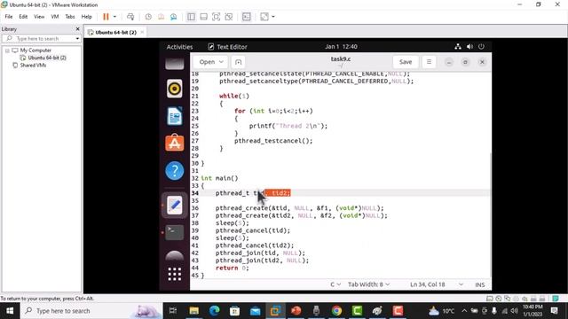 Threads Cancellation and Threading Issues | Types of Cancellation | Multithreading Operating System смотреть онлайн