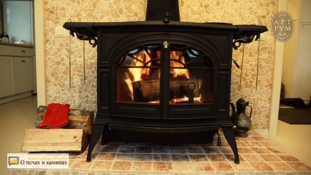 Печь чугунная для дома Vermont Castings Defiant. Производство Канада. смотреть онлайн