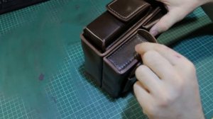 Сумка мужская через плечо из кожи своими руками
