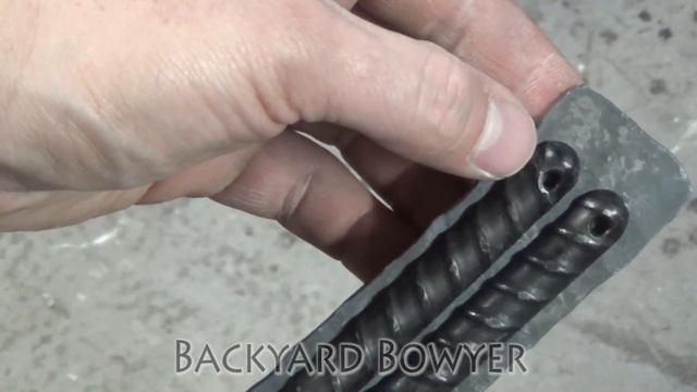 Forging a Butterfly Knife Style Folding Fork Out of Rebar Upcycle смотреть онлайн