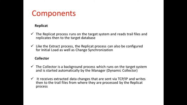 Oracle GoldenGate Architecture and its components смотреть онлайн