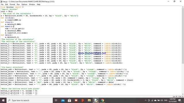 basic calculator using tkinter смотреть онлайн