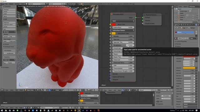 รีวิว Blender 2.79b + Shader Principled BSDF + shadow catcher смотреть онлайн