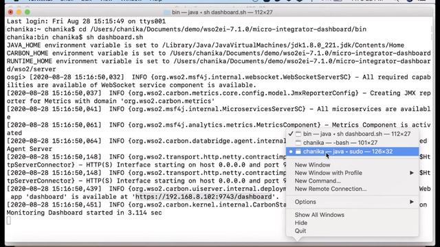 Monitor artifacts using Micro Integrator Dashboard, WSO2 Micro Integrator смотреть онлайн