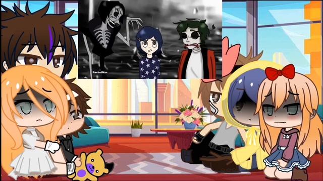 Past aftons react to Coraline memes!/gacha club/lazy смотреть онлайн