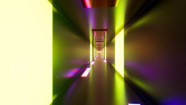 Free Stock Videos – music VJ loops sci-fi tunnel with neon lights glowing 3D animation смотреть онлайн