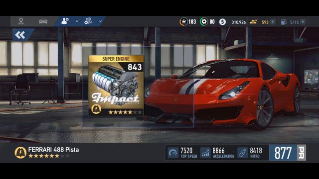 NFS: No Limits • Ferrari 488 Pista • 6th Stage up смотреть онлайн