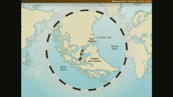 Ferdinand Magellan ROUTE