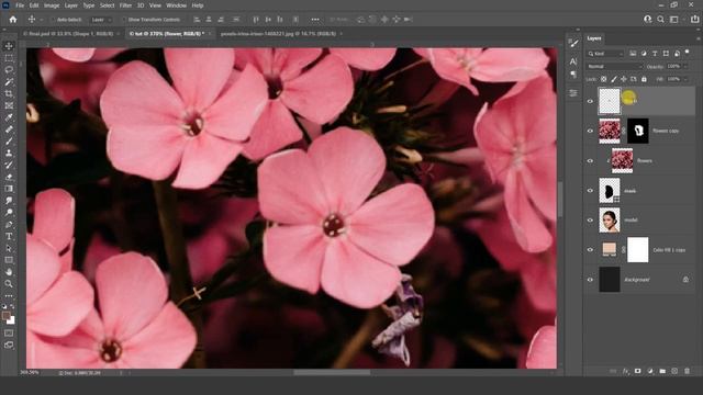 Floral Face Effect - Photo Manipulation Tutorial - Click3d смотреть онлайн