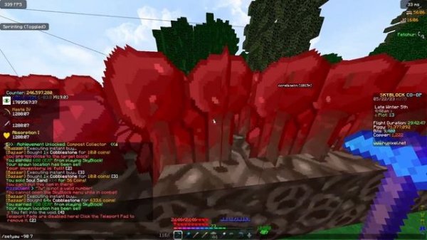 Hypixel Skyblock Garden Teleport Pad Disabled *Fix* Afk/SemiAfk