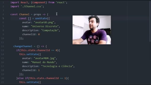 Refatorando para React Hooks e Atualizando States via Props (React.JS 2020 #02) смотреть онлайн