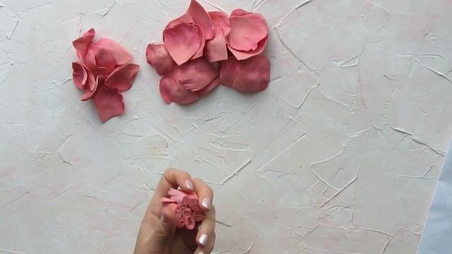 Роза из фоамирана без молда смотреть онлайн