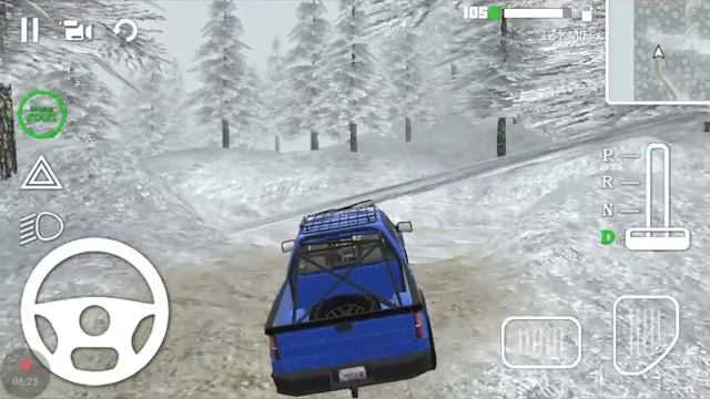 Off-road winter forest (how to play tutorial) смотреть онлайн