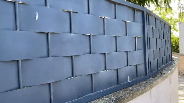 Забор "металлическая плетенка". смотреть онлайн