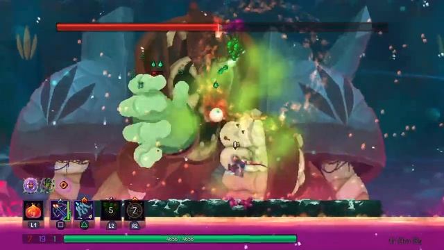 DEAD CELLS : Rise of the Giant (PS4) - Guardians Haven BOSS & Blueprint (first try) смотреть онлайн
