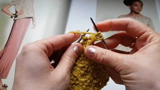 Объёмный узор в стиле Шанель ? knitting pattern. смотреть онлайн