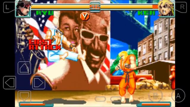 Ryu vs Ken - Street fighter II Turbo revival смотреть онлайн