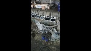 Разборка двигателя D10!!!  китайский двигатель Howo! Кап ремонт двс