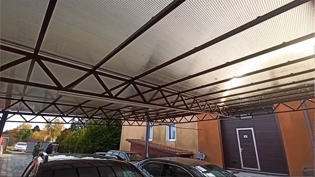 Отзыв на навес в пос. Прибрежное (Калининградская обл) смотреть онлайн