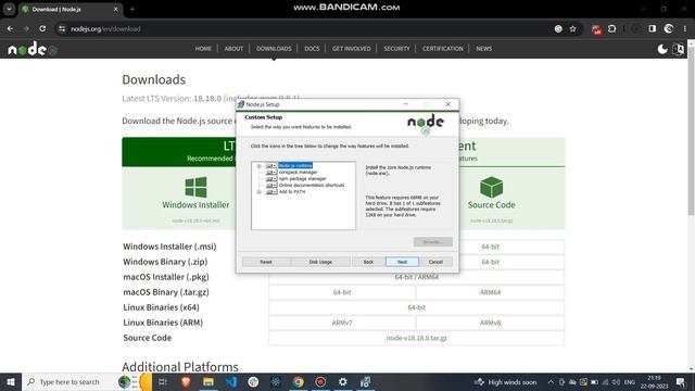 how to install node js in windows 10 2023 | Tutorial -1| node js full installation step | MERN Stac смотреть онлайн