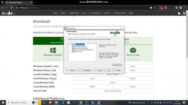 how to install node js in windows 10 2023 | Tutorial -1| node js full installation step | MERN Stac