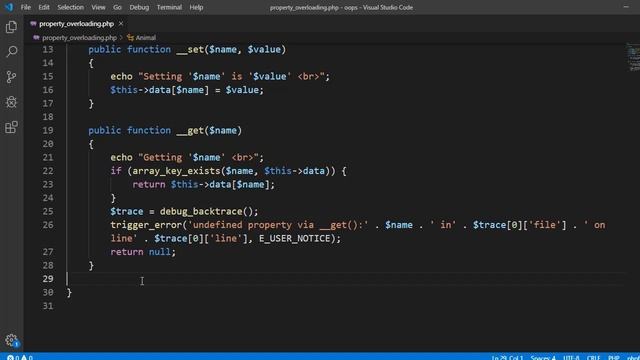 Property Overloading in PHP (Hindi) смотреть онлайн